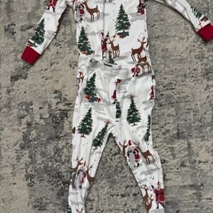 Pottery Barn Kids Santa Christmas Pajamas Set - Size 2T